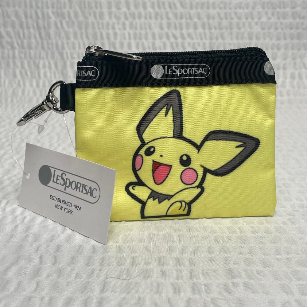 LeSportsac Pokemon Pichu Mini Coin Purse - NWT